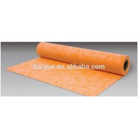 HOT SALE PP+PE+PP waterproof membrane 300g/m2 bathroom floor underlayment